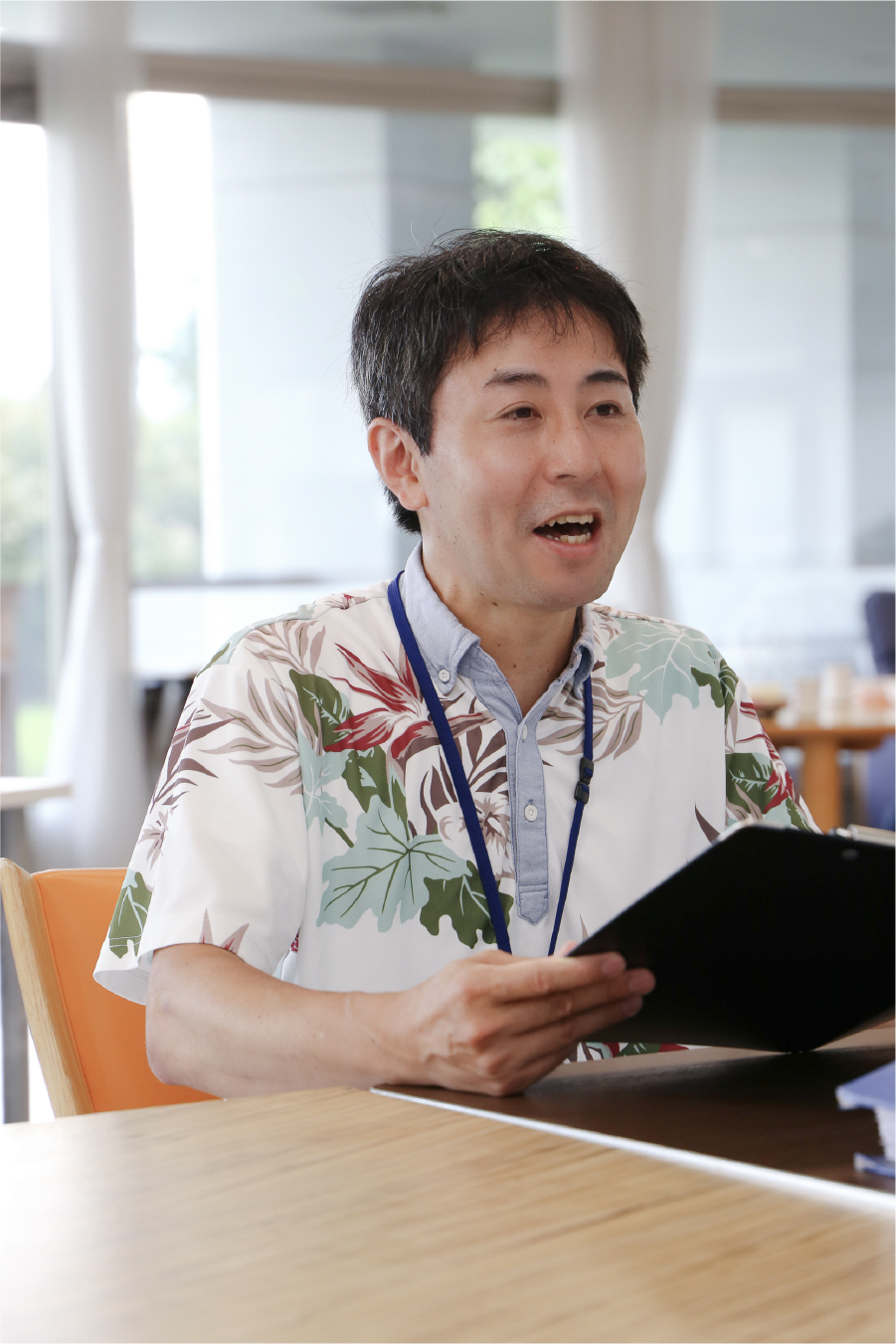 ケアマネージャー下條さんの写真