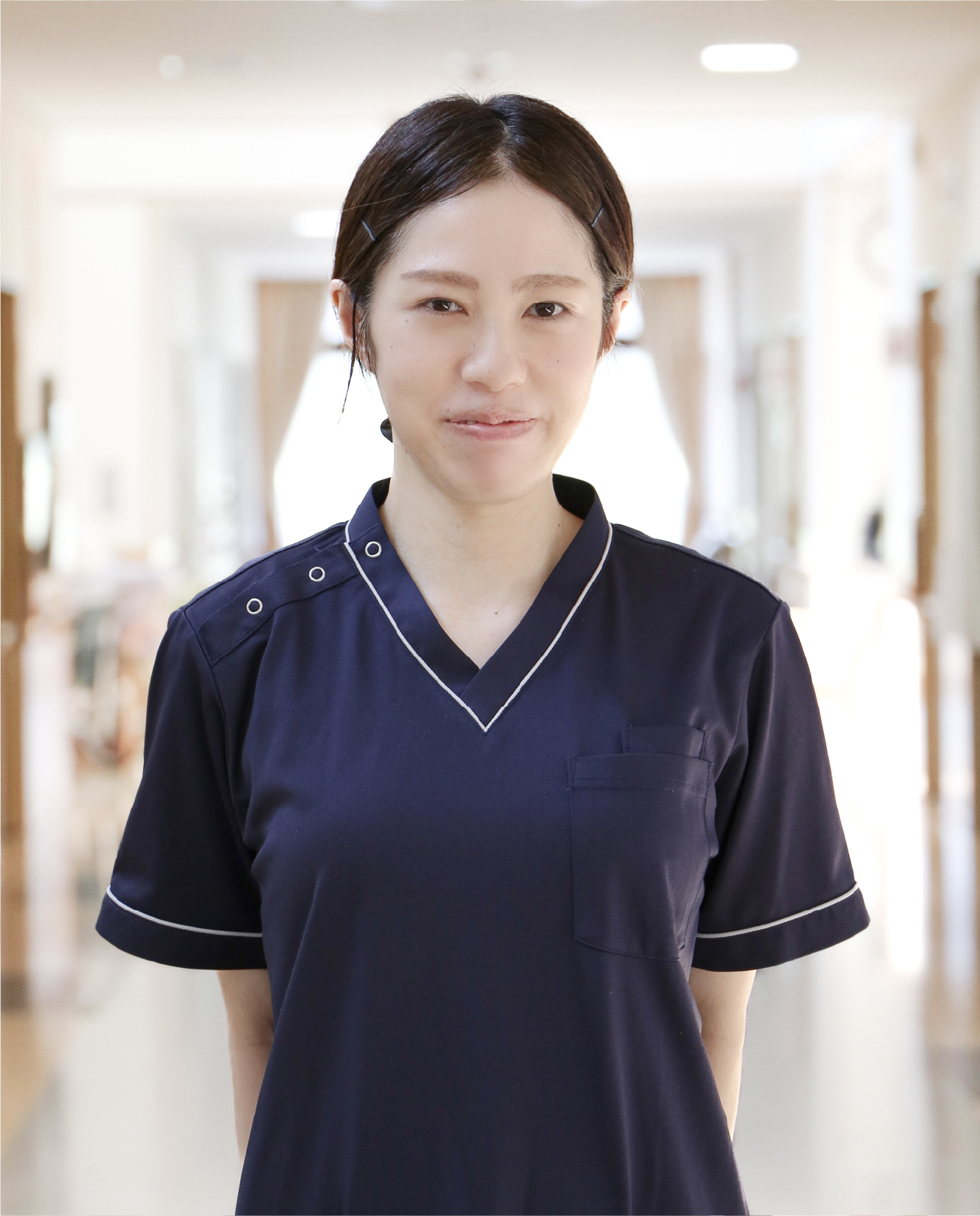 介護支援専門員宮澤さん女性の上半身